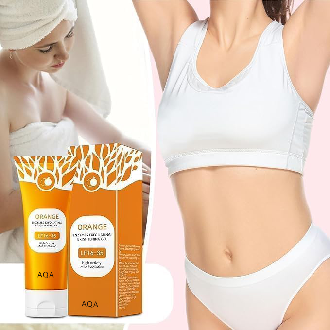 Buy 1 Get 1 FREE Today 🎁! Say Goodbye to Dull, Rough Skin! AQA Orange Enzyme Exfoliating Gel 🍊