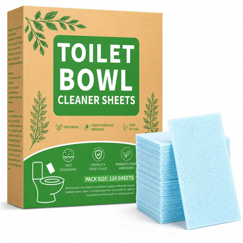 🚽 Quick-Dissolving Toilet Cleaning Sheets – Fresh, Easy & Effective Cleaning