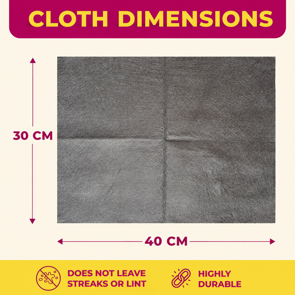 Magic Microfiber Cloth (5 Pack)