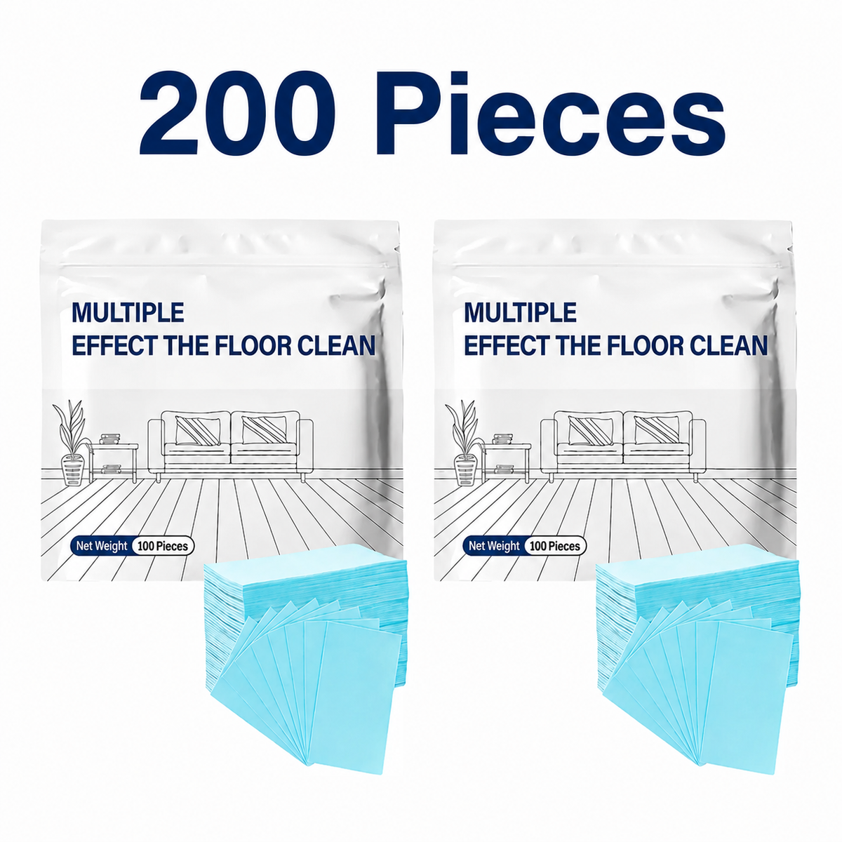 Multi-Surface Floor Cleaning Tablets – Concentrated Cleaner for Hardwood, Tile, Laminate & More