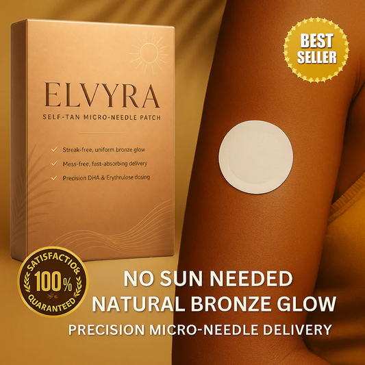 ELVYRA™ Tanning Patch | Limited-Time  Deal Glow for a Natural, Streak-Free Tan