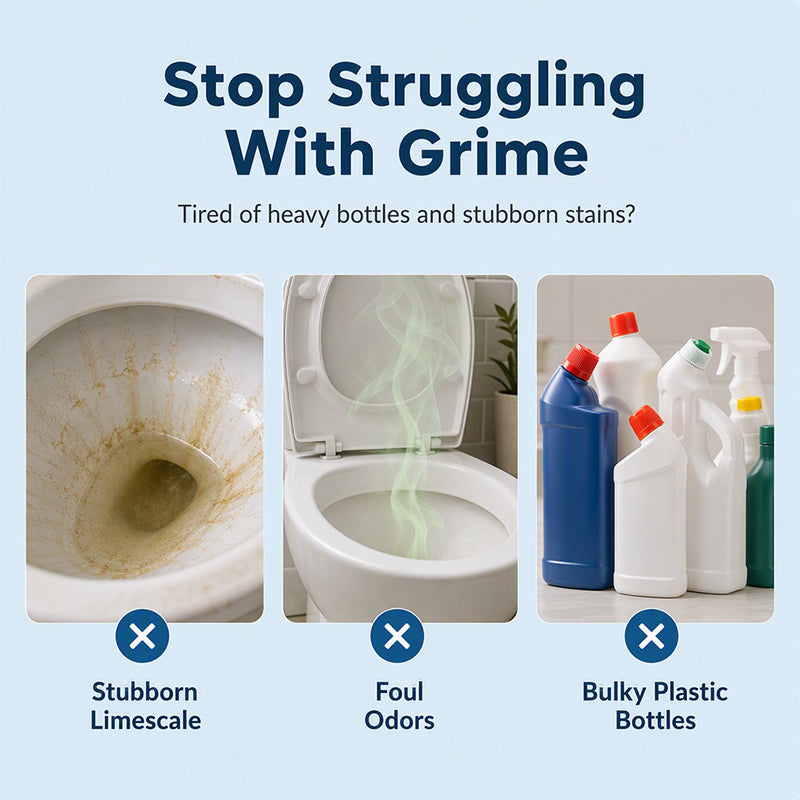 🚽 Quick-Dissolving Toilet Cleaning Sheets – Fresh, Easy & Effective Cleaning