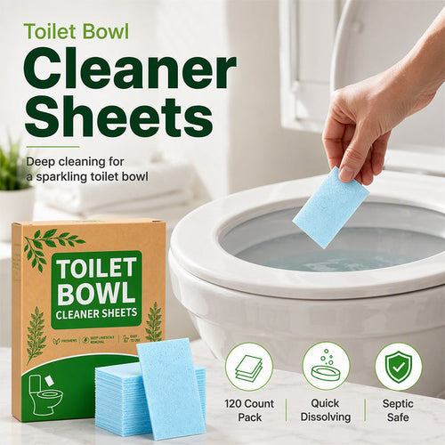 🚽 Quick-Dissolving Toilet Cleaning Sheets – Fresh, Easy & Effective Cleaning