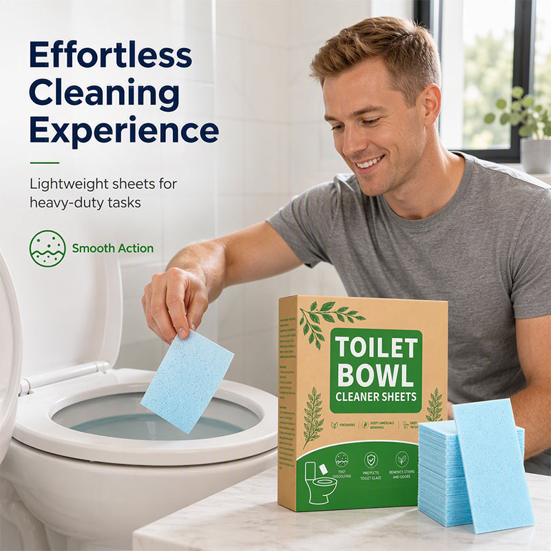 🚽 Quick-Dissolving Toilet Cleaning Sheets – Fresh, Easy & Effective Cleaning