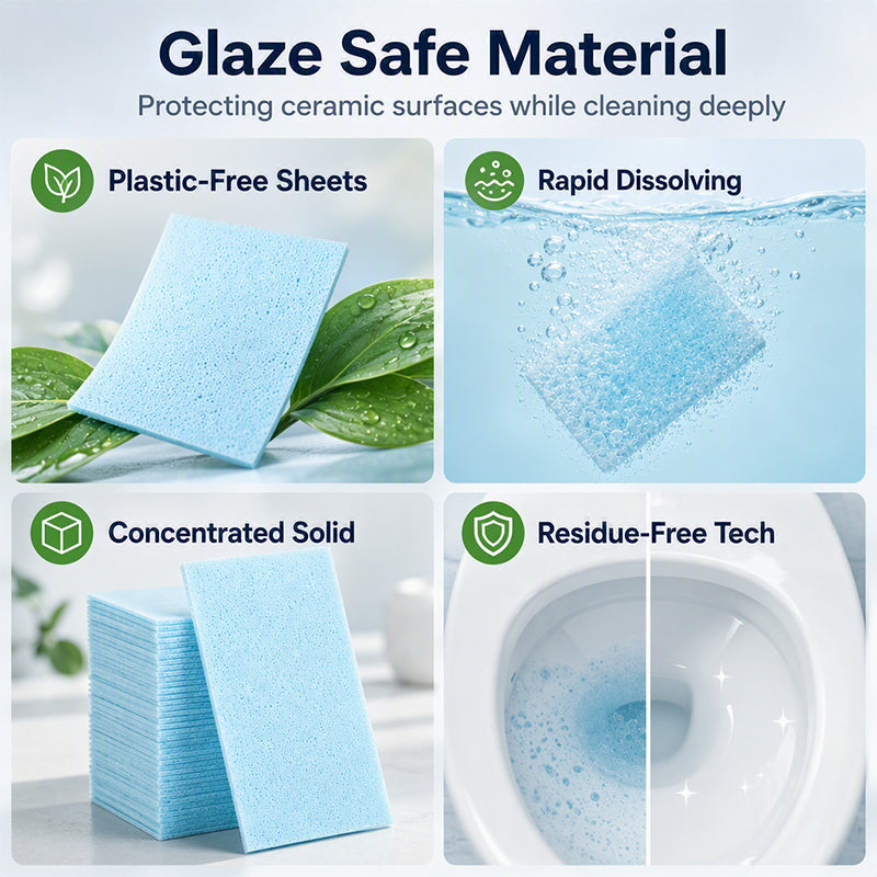 🚽 Quick-Dissolving Toilet Cleaning Sheets – Fresh, Easy & Effective Cleaning