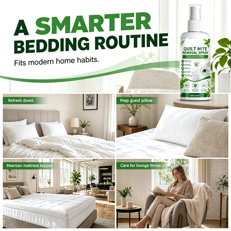 Spray to eliminate dust mites from bedding and mattresses
