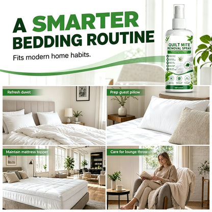 Spray to eliminate dust mites from bedding and mattresses
