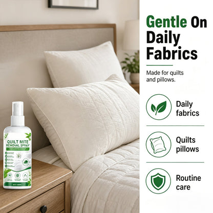 Spray to eliminate dust mites from bedding and mattresses